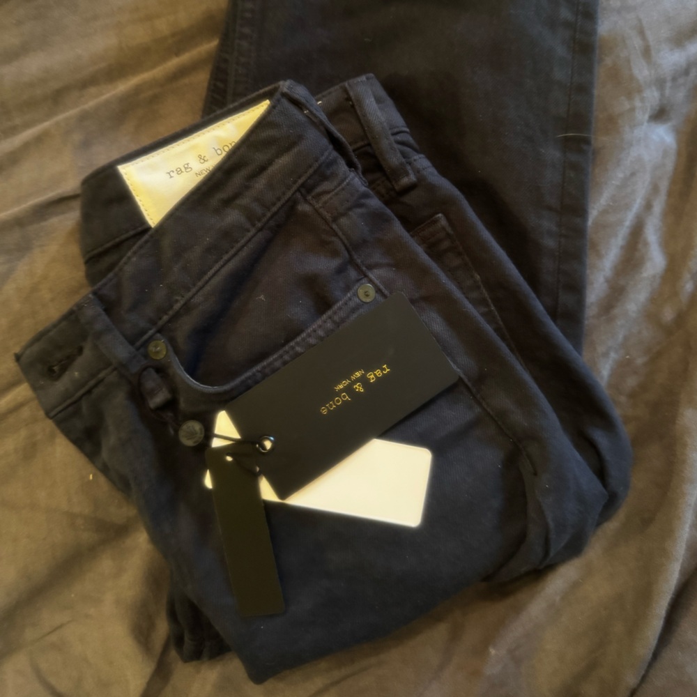Rag & Bone (men’s) fit 2 authentic stretch - deep sea